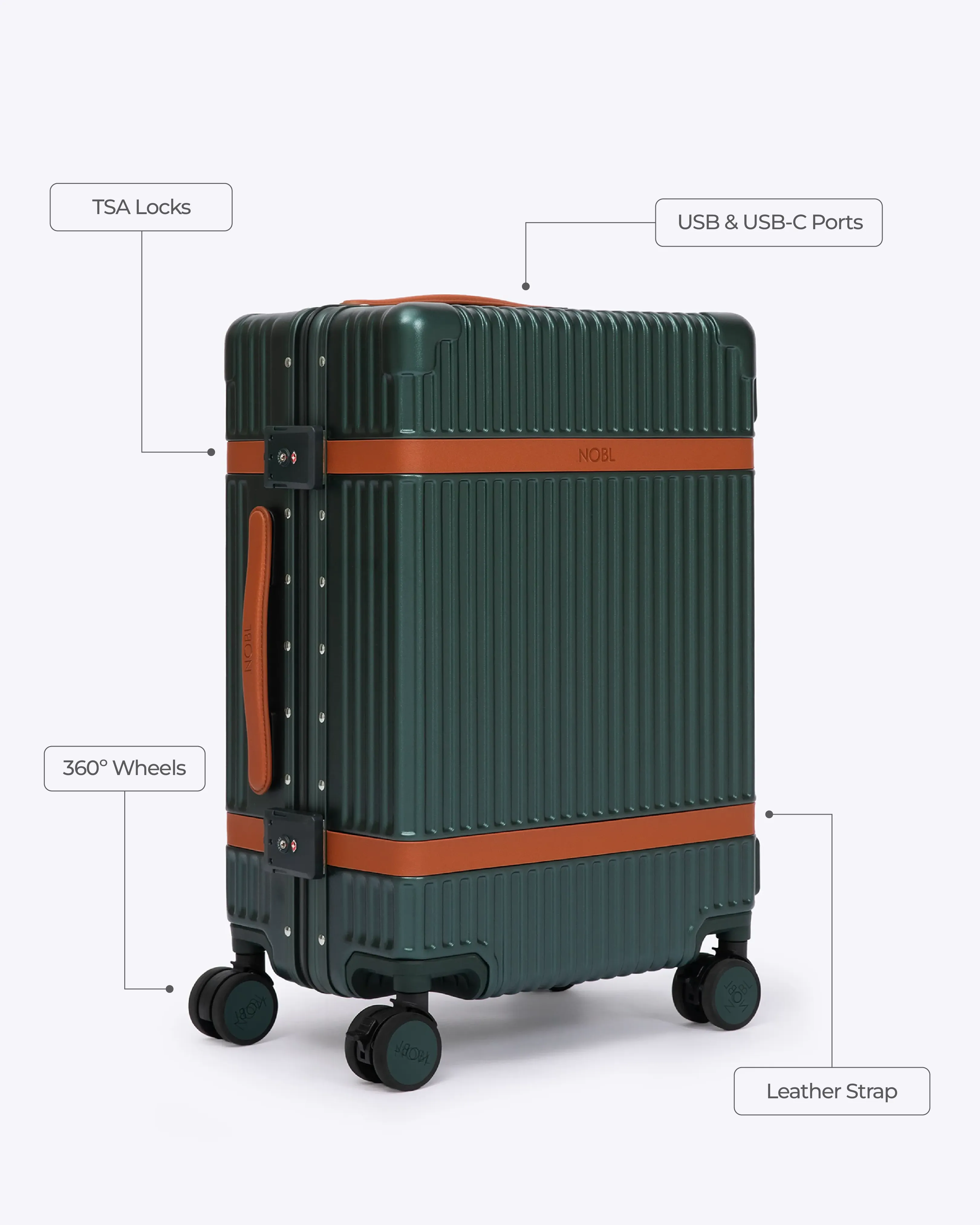 Belmont Leather Carry-On - Image 12