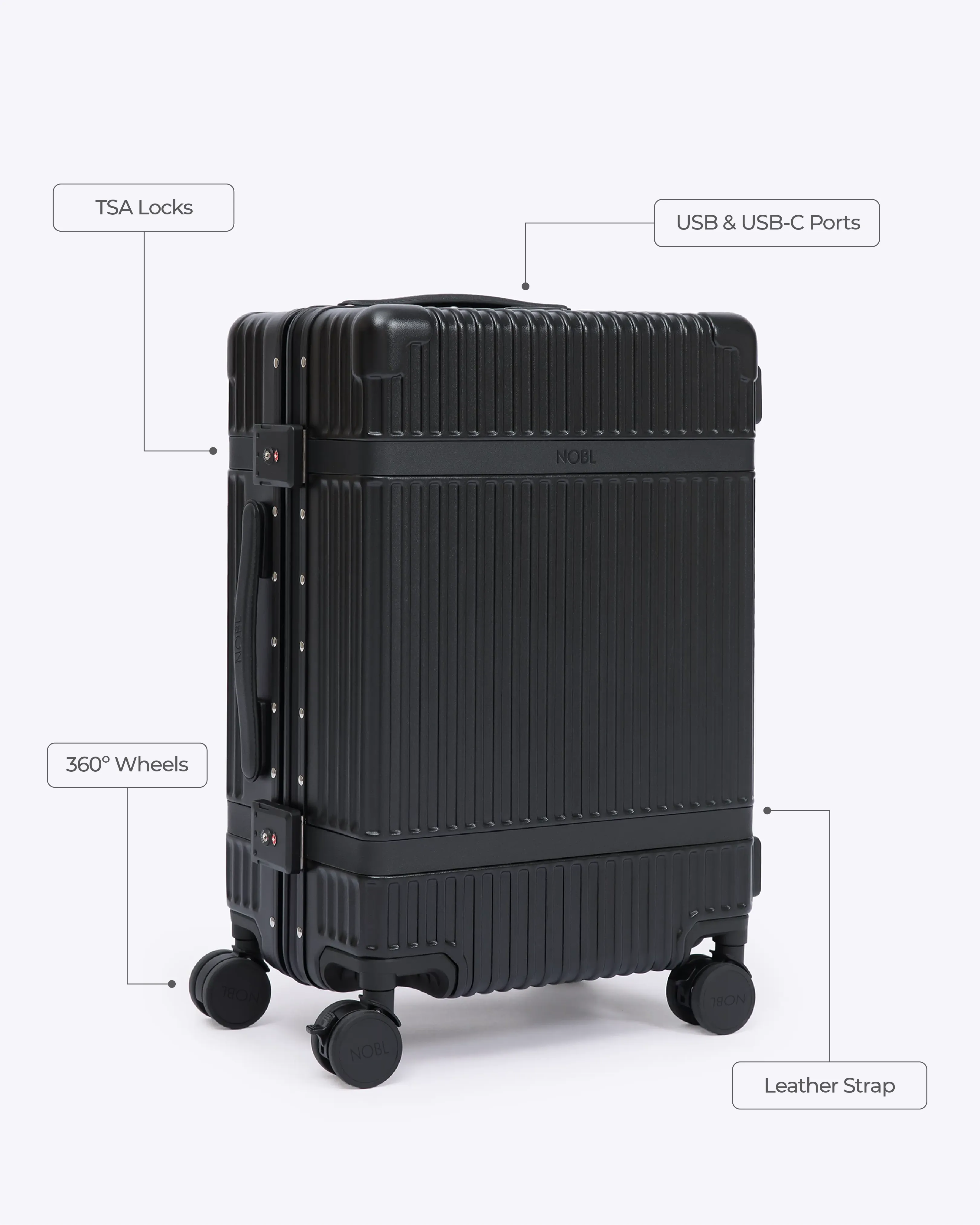 Belmont Leather Carry-On - Image 4