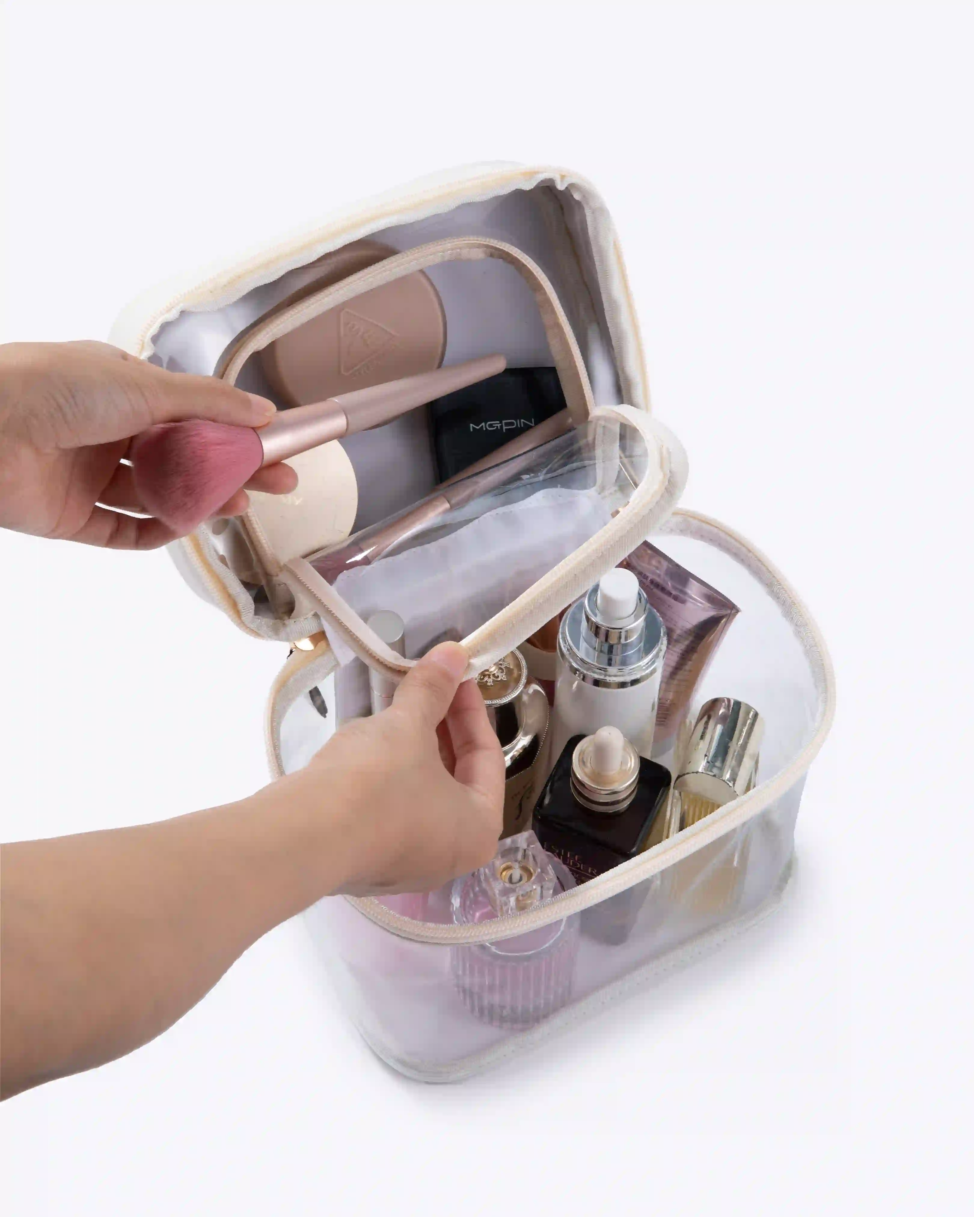 Carry-on Clear Makeup Bag - Image 18