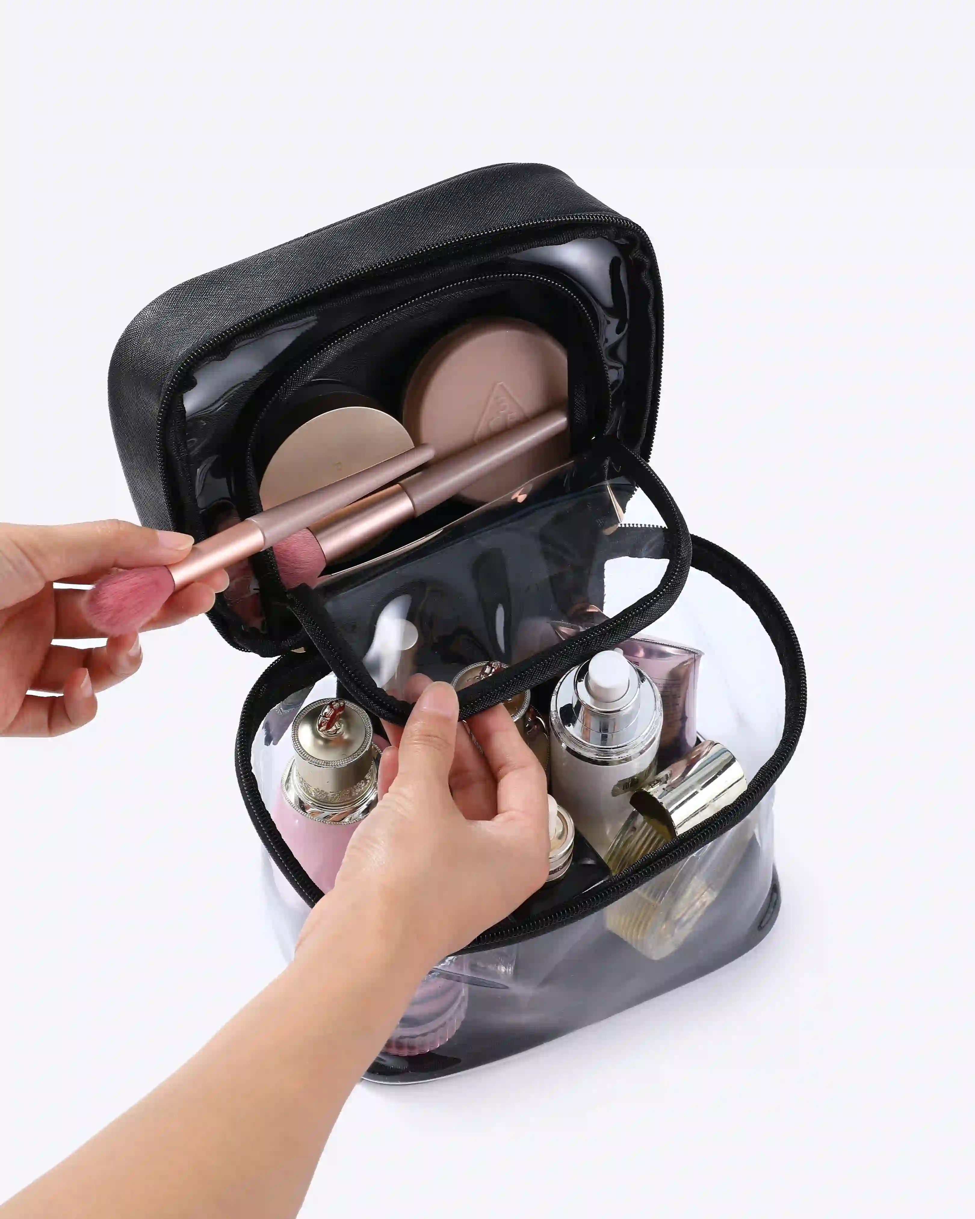 Carry-on Clear Makeup Bag - Image 28