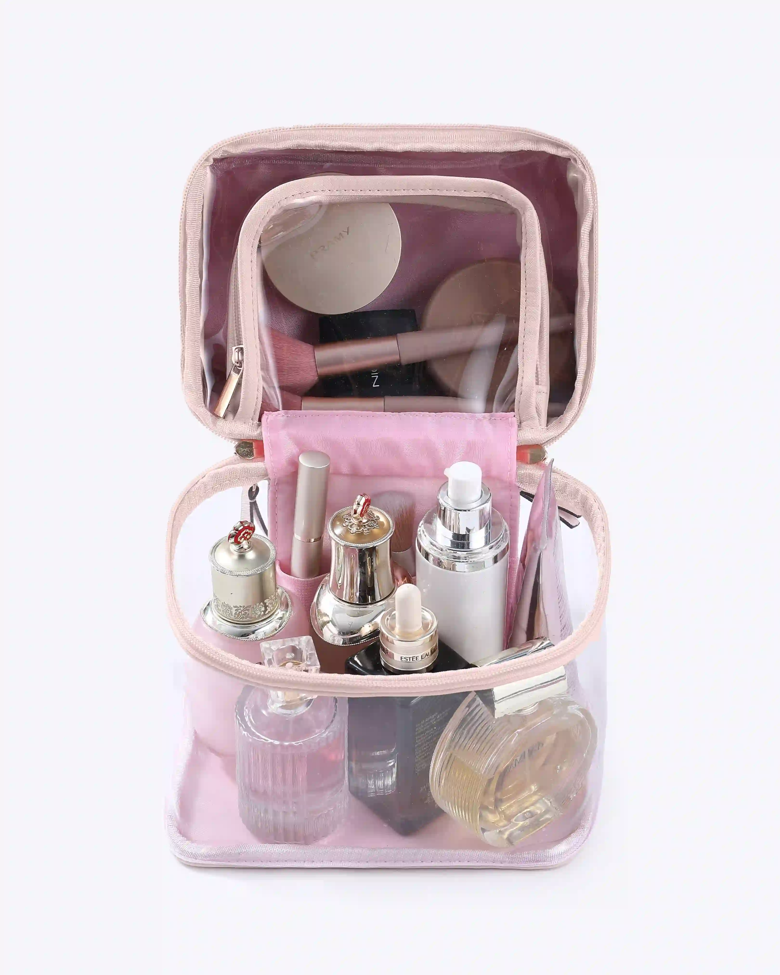 Carry-on Clear Makeup Bag - Image 4