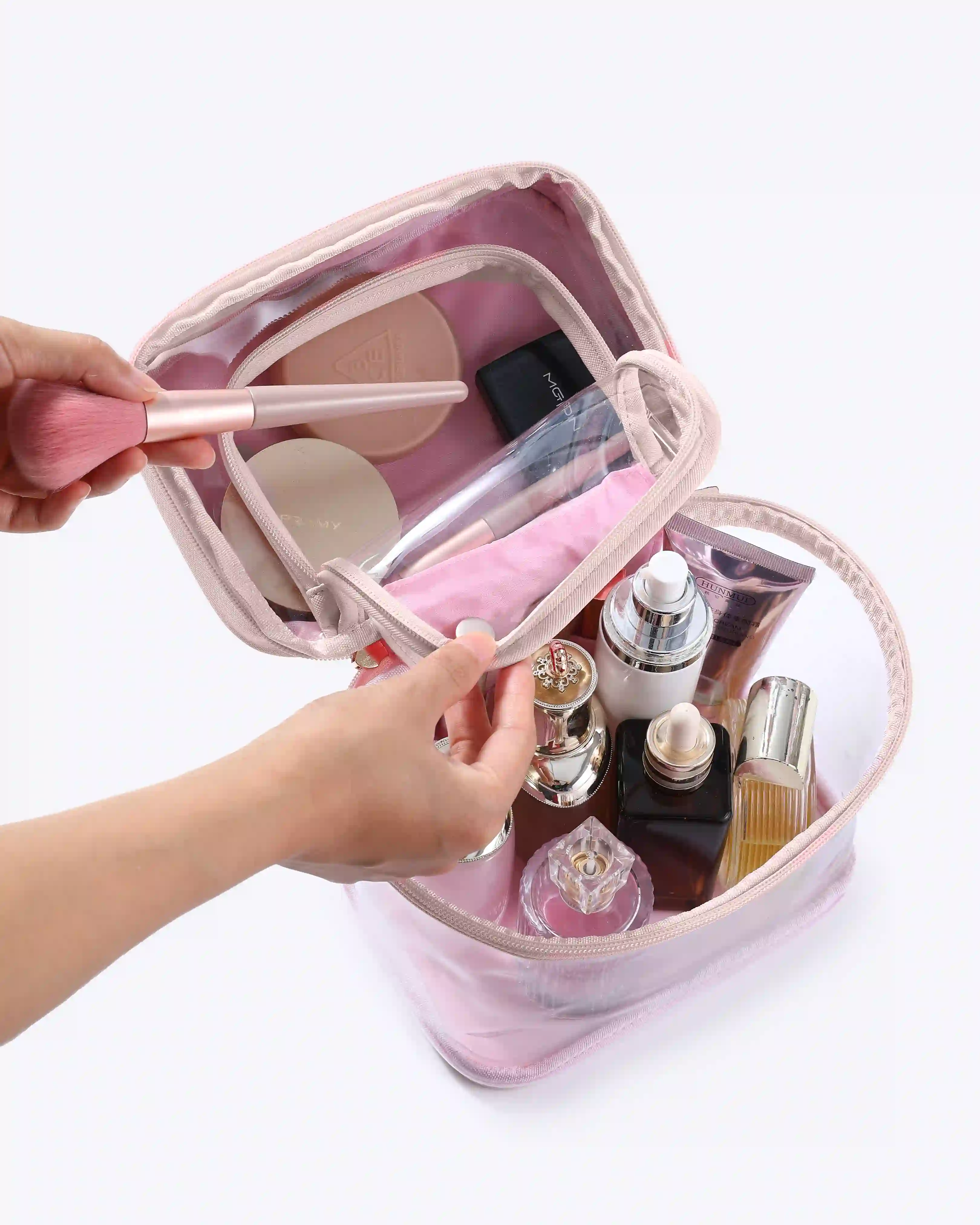 Carry-on Clear Makeup Bag - Image 8