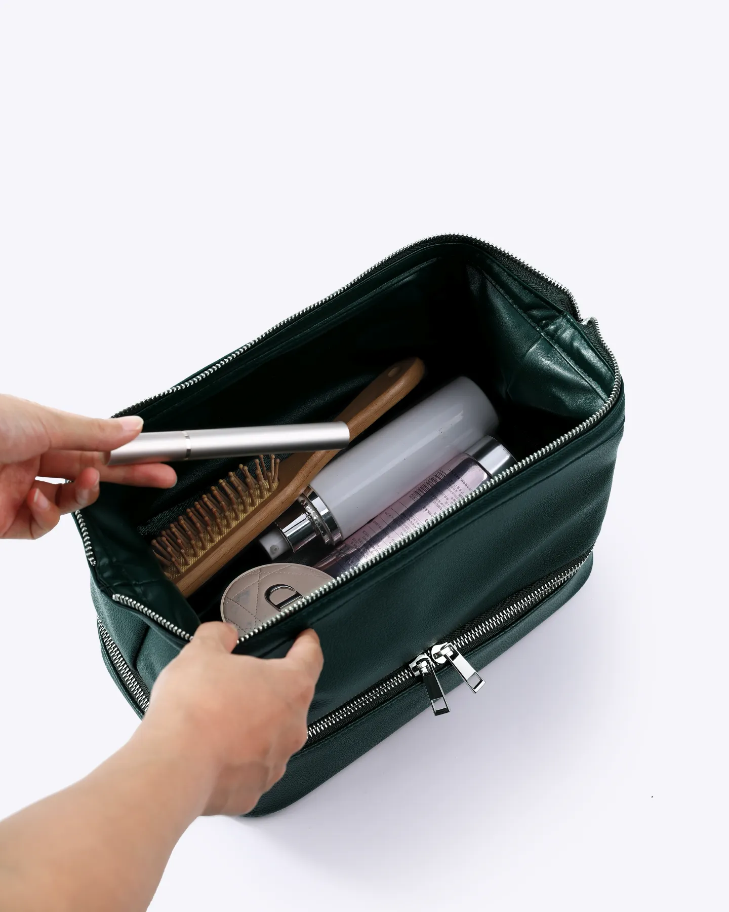 Vegan Leather Toiletry Bag - Image 26