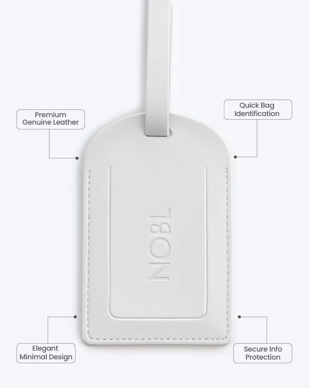 Leather Luggage Tag - Image 20