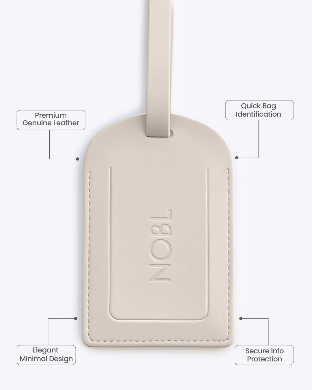 Leather Luggage Tag - Image 36