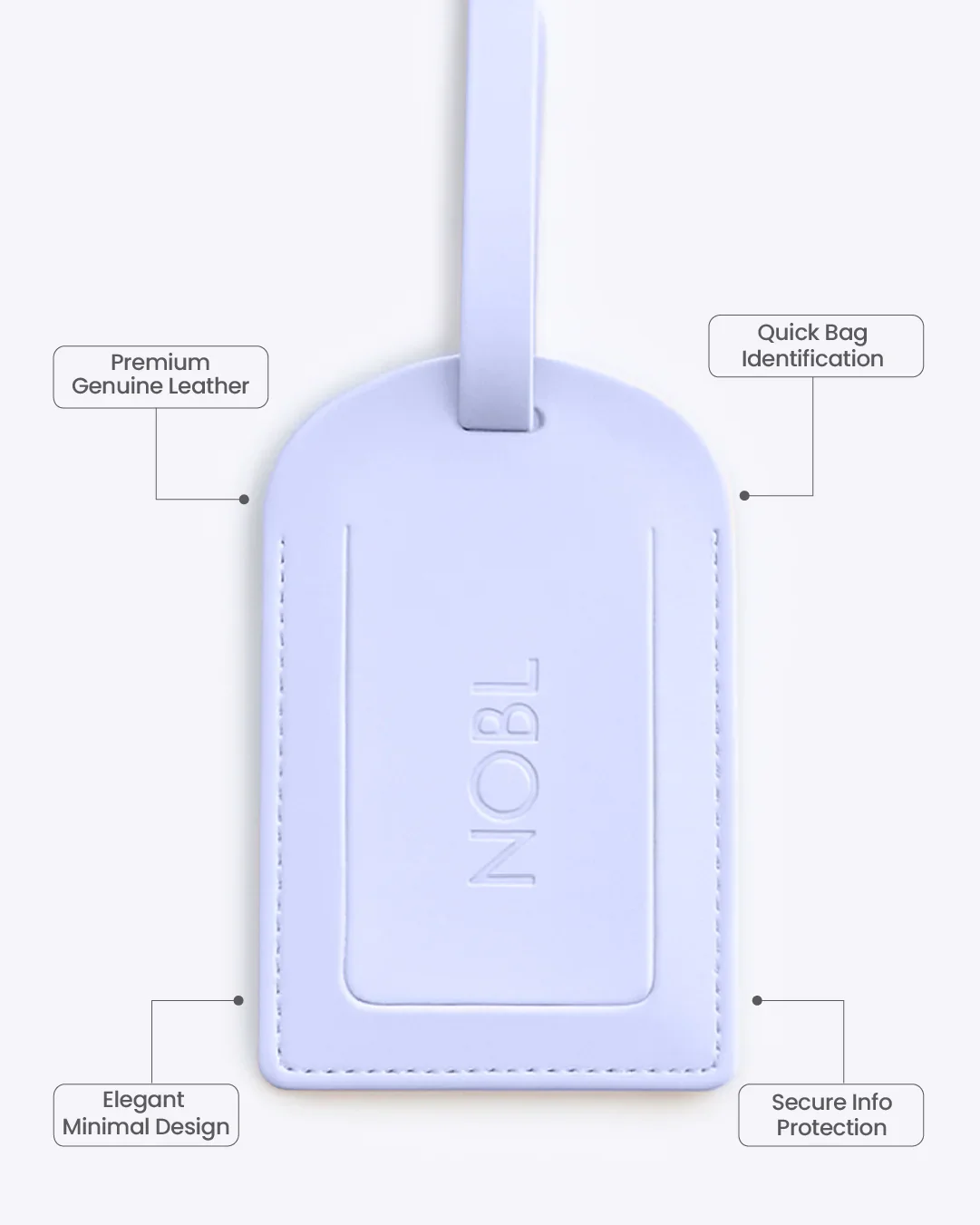 Leather Luggage Tag - Image 52